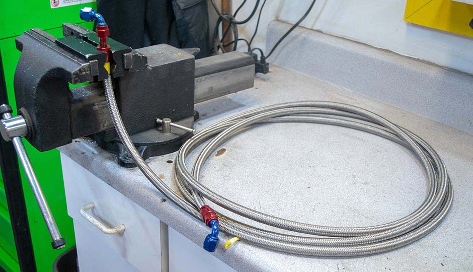 AN Fittings and Braided Fuel Line