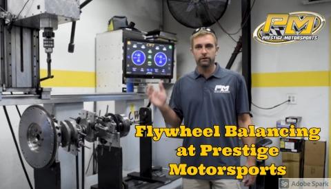 Flywheel Balancing at Prestige Motorsports