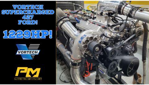 1229HP Vortech Supercharged 427ci Small Block Ford Dyno Testing & More: 