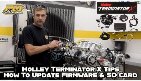 Holley Terminator X Tips! How To Update Firmware in ECU & SD Card in Handheld at Prestige Motorsports
