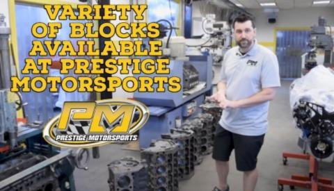 Machining Room Tour: Wide Variety of Engine Blocks on Hand at Prestige Motorsports