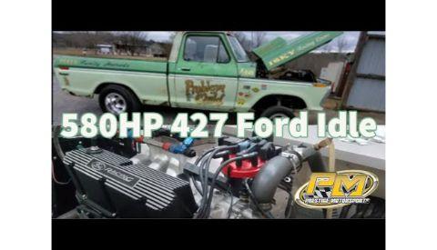 Problem Child! 580HP 427ci small block Ford idling in Christopher