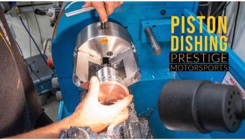 Piston Dishing for Optimal Compression on LS Engine