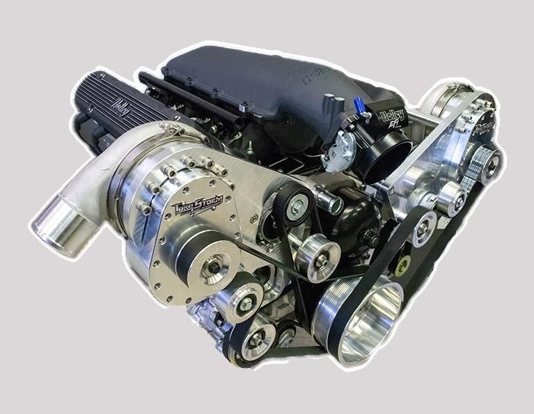 Drop-In-Ready 427 LS Next Twin Supercharged Engine: L427-B1-DTQ3-1 