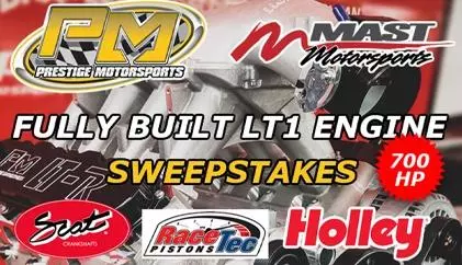 Holley / Prestige Motorsport LT1 Engine Give-Away 700HP 427ci