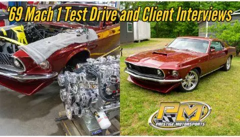 69 Mach 1 Test Drive and Interviews at Prestige Motorsports