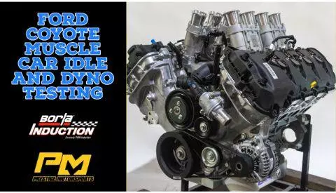 Stack Injected Ford Coyote Muscle Car Idle and Dyno Testing at Prestige Motorsports