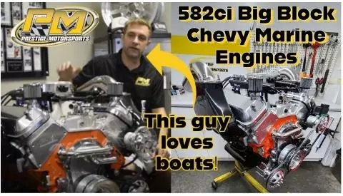 Drop In Ready 700HP 582ci Big Block Chevy Marine Engines from Prestige Motorsports