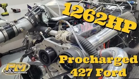 1262HP Procharged Small Block Ford! Dyno Testing at Prestige Motorsports