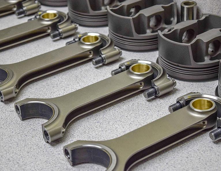   solutions custom engines chevy small block c400 b1 671 02 connecting rods h beam